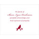 Bird Motif Flat Sympathy Cards Image 1 of 6